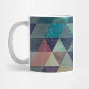 Colorfull triangles patten Mug